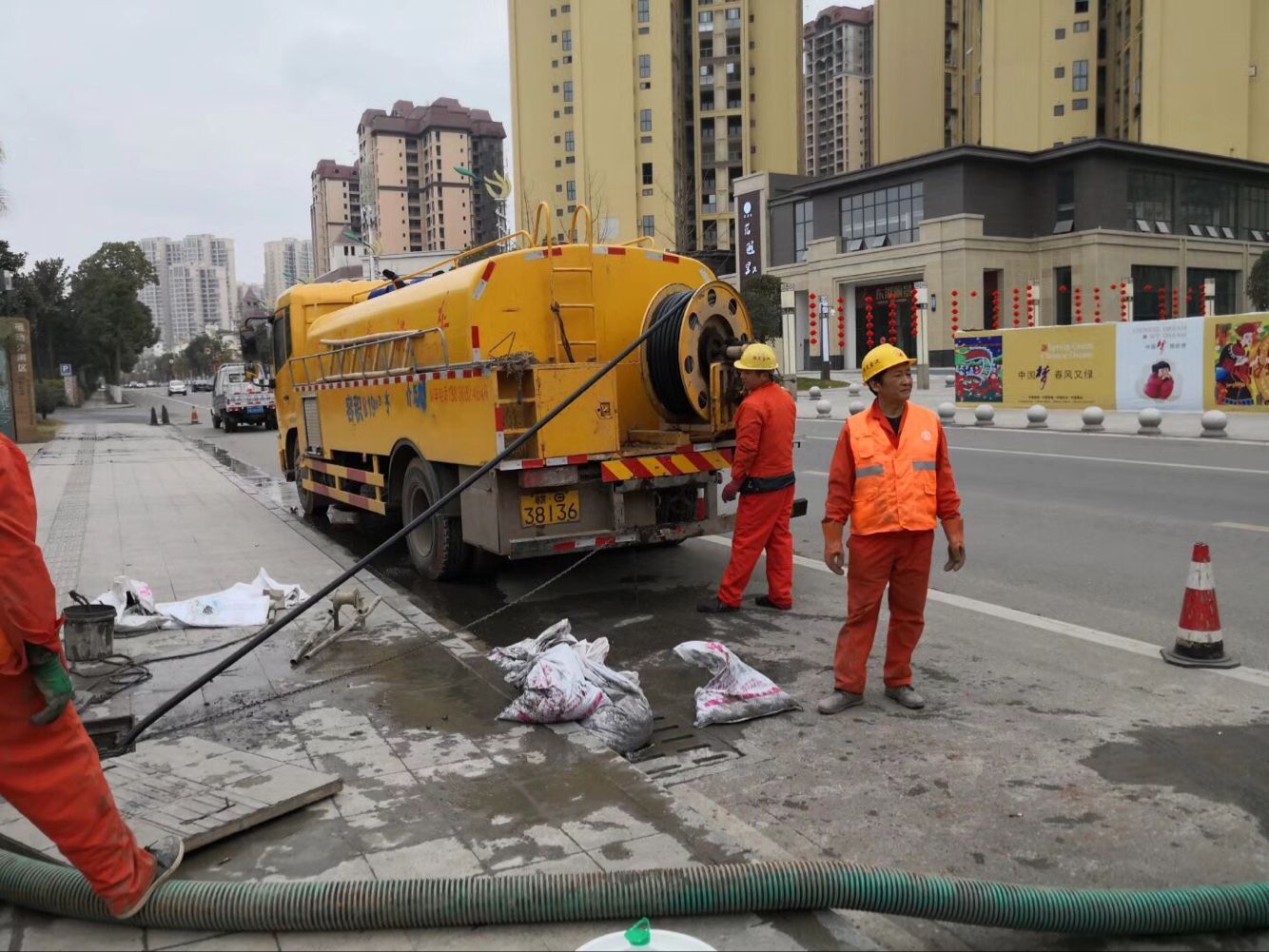资中排污管道清淤-管道清洗